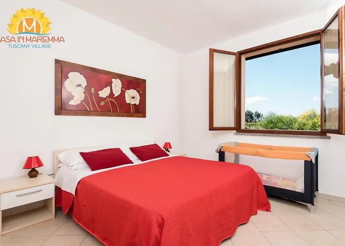 ホリデーパーク Casa In Maremma Tuscany Village スカルリーノ